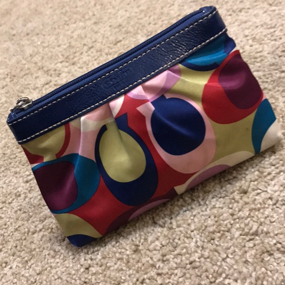 Coach Wristlet Multi Color 5033 - Picture 1 of 5